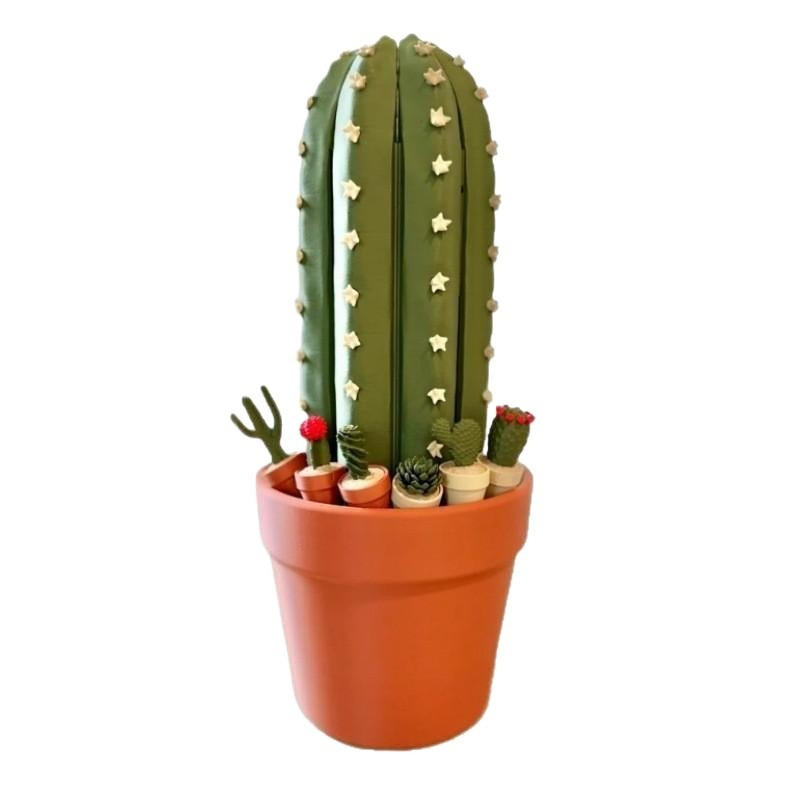 3D Printing Chess - Cactus chess set 3D printing creative