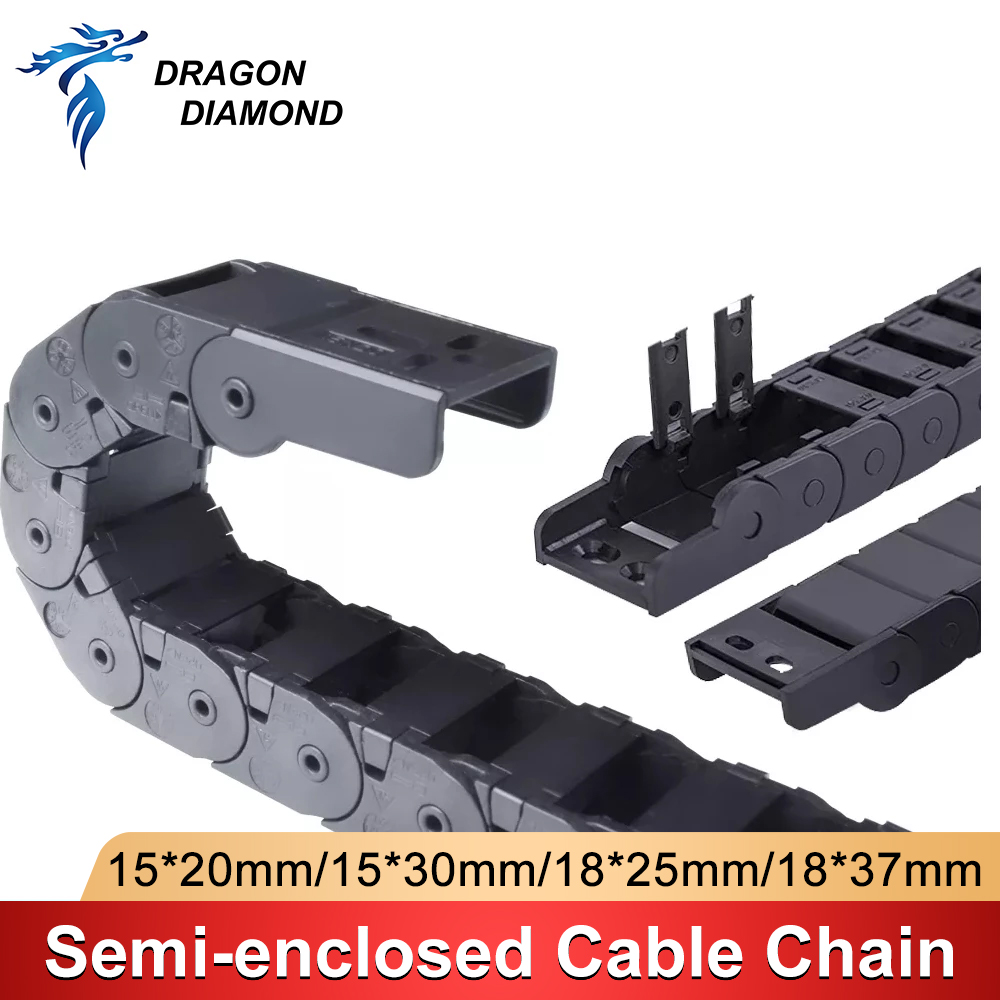 3D Printer Cable Chain - Cable Chains 15x20 15x30 18x25 18x37