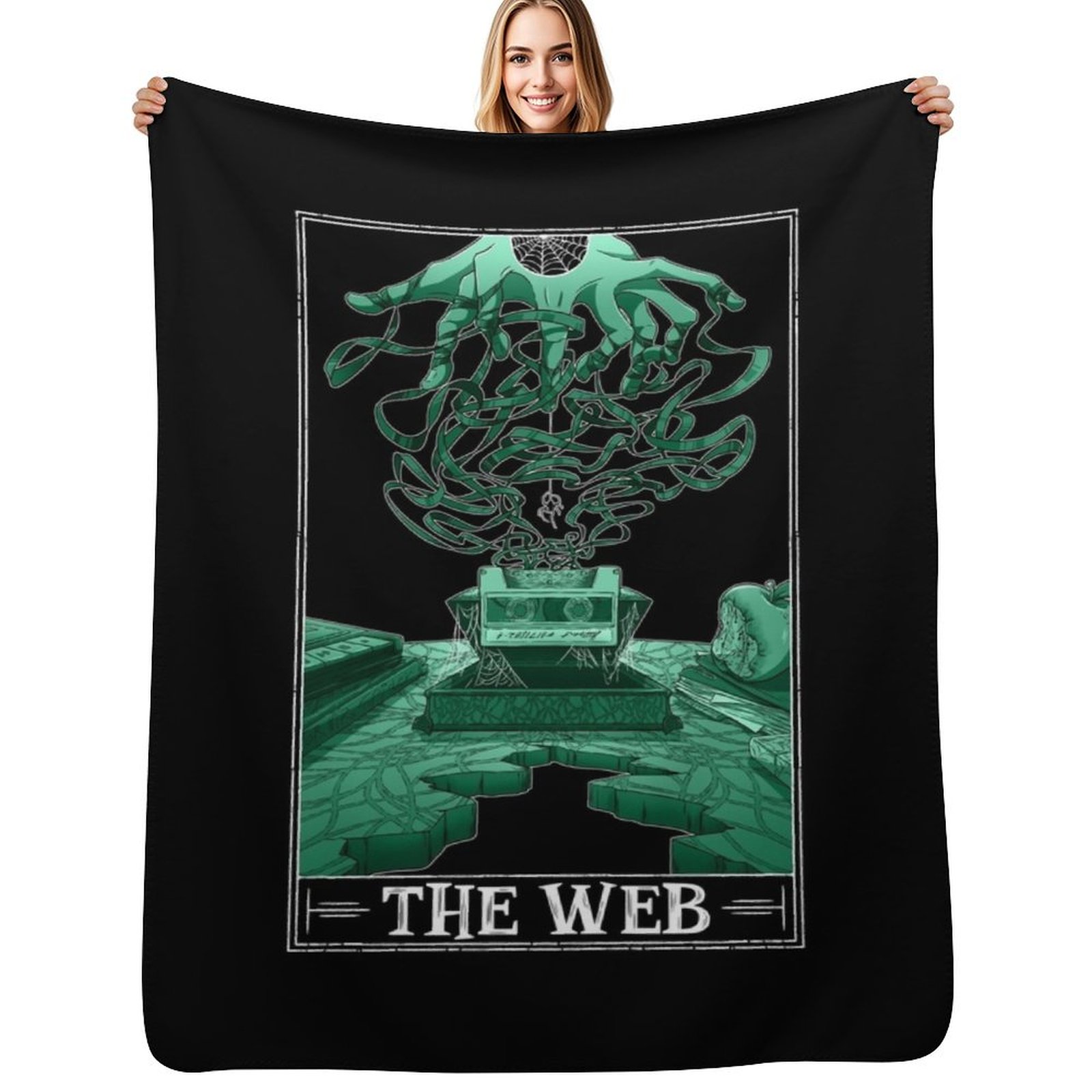 3D Printing Web - The Web Tarotesque - (Dark) Throw