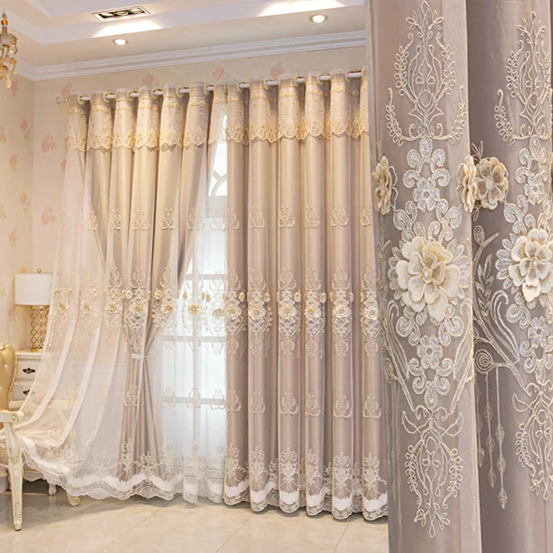 3D Printing Cafe - Embossed 3D Embroidered Luxury Double Layer