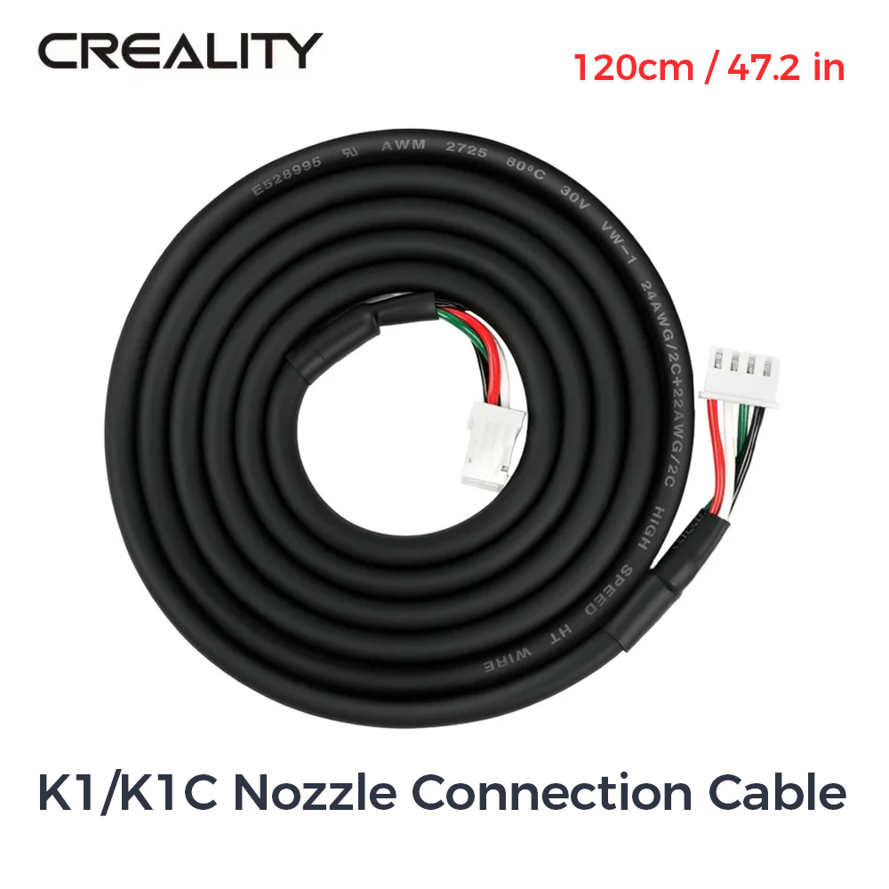 3D Printer Cable Chain - Creality K1/K1C Nozzle Connection Cable _4P