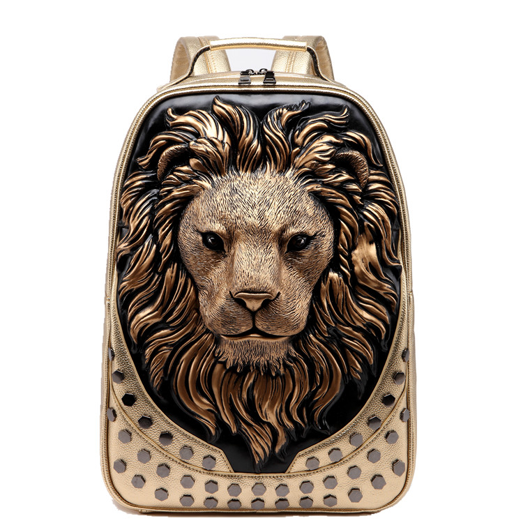 3D Embossed Lion Head Studded  - огляд і ціна 3D Printing Link