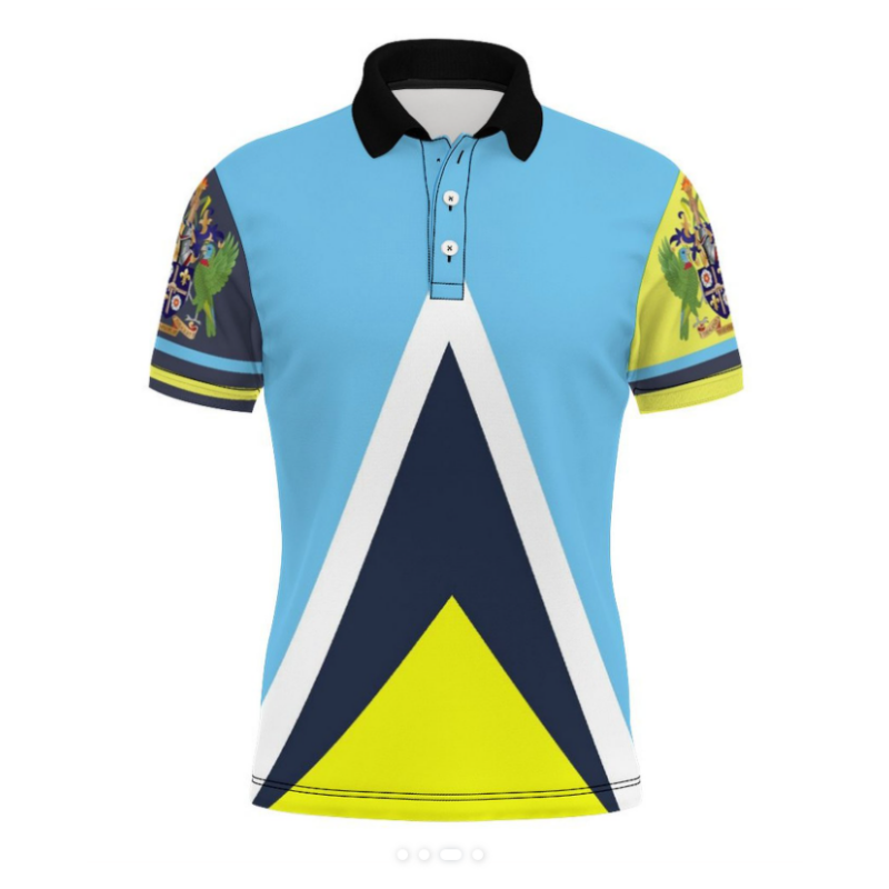 Saint Lucia Polo Shirt Customi - огляд і ціна 3D Printing Link