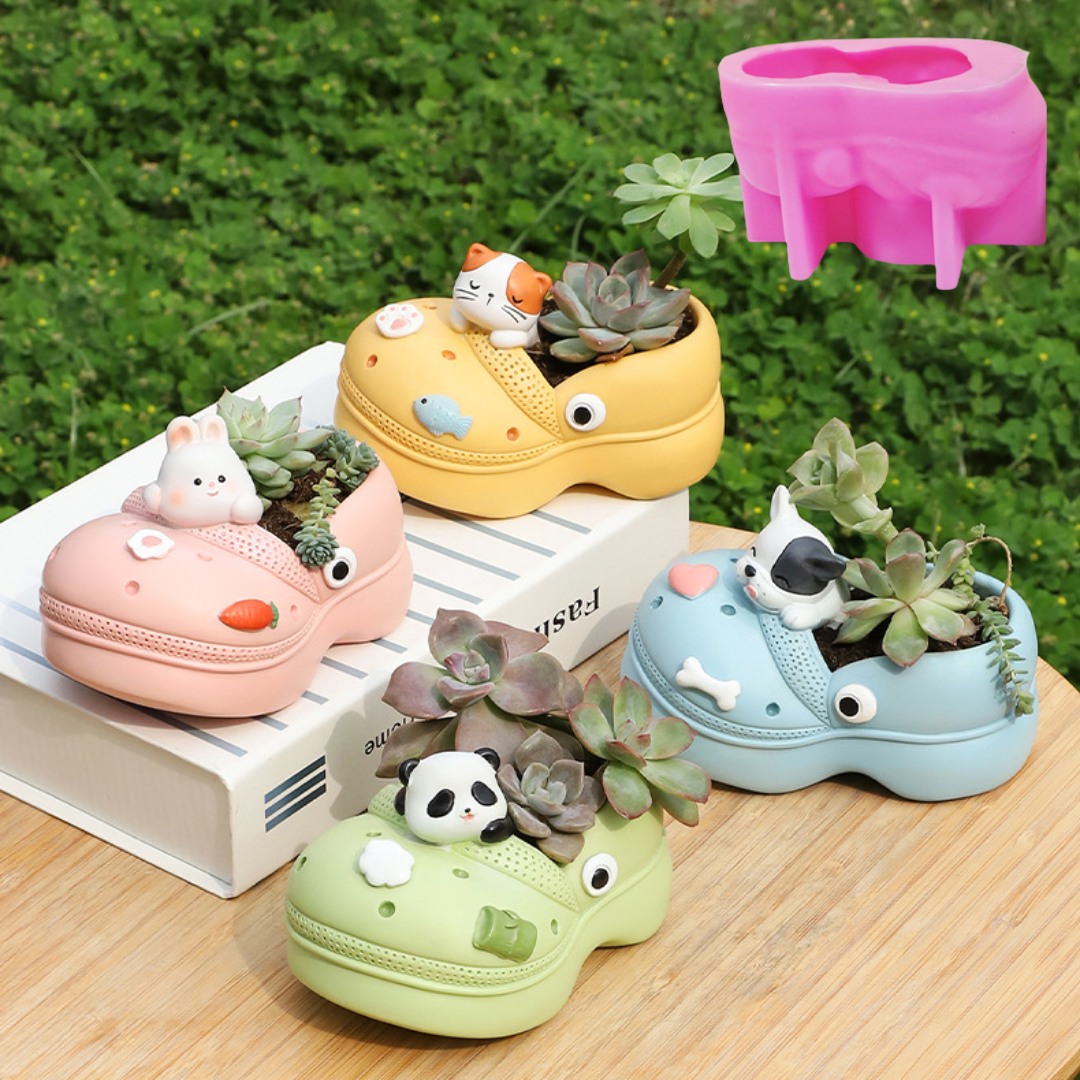 3D Animal Slippers Succulent P - огляд і ціна 3D Printing Pot