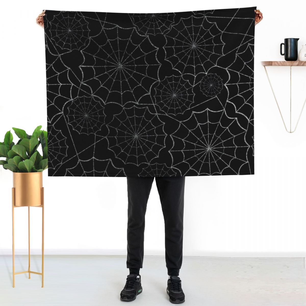 Spider Webs Throw Blanket Outd - огляд і ціна 3D Printing Web