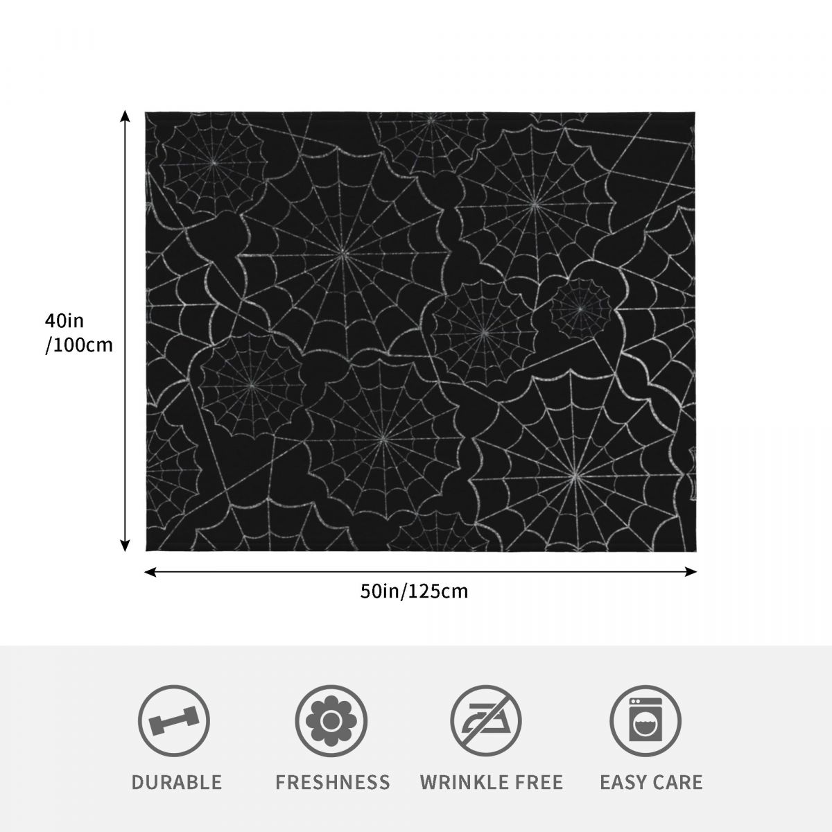 Spider Webs Throw Blanket Outd - огляд і ціна 3D Printing Web