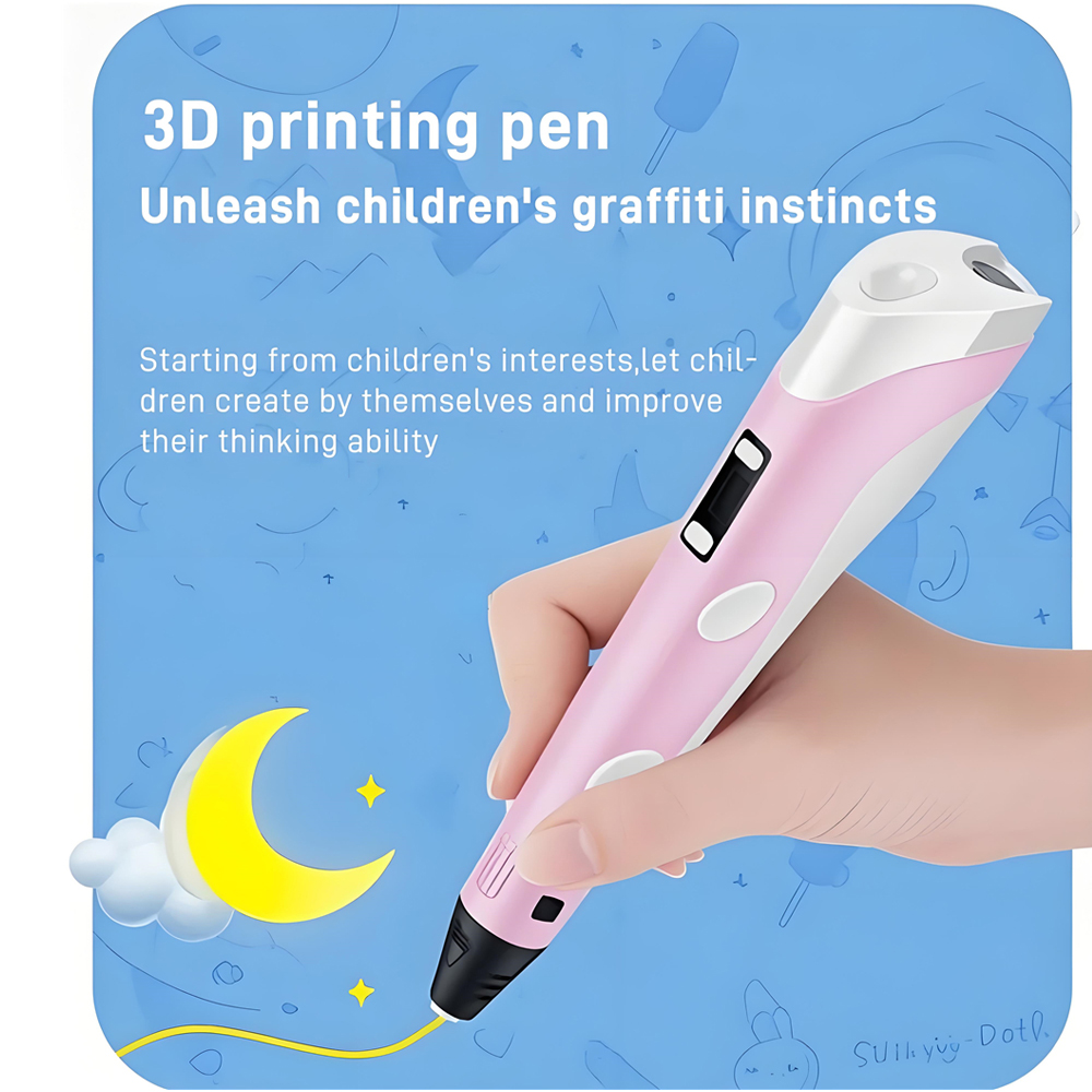3D Pen With LCD Screen Compati - огляд і ціна 3D Printing Link