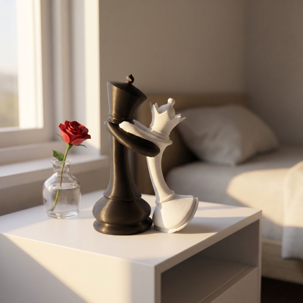 3D Printed Chess Statue Home D - огляд і ціна 3D Printing Chess