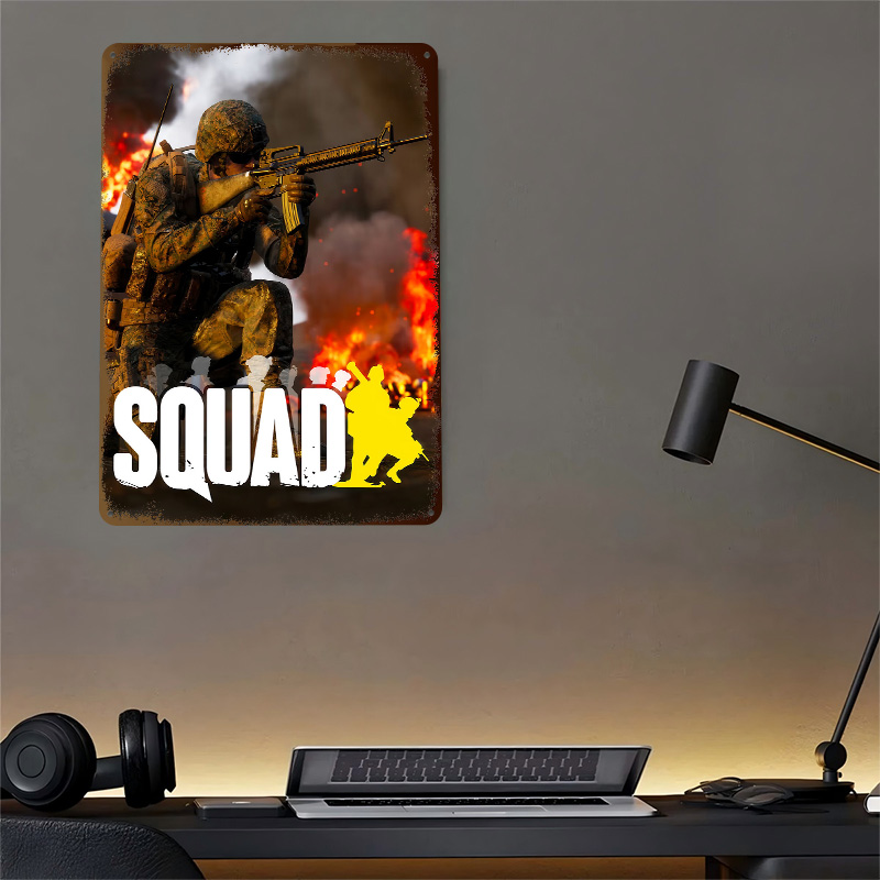 Squad Video Game Cover Art Pos - огляд і ціна 3D Printing Videos