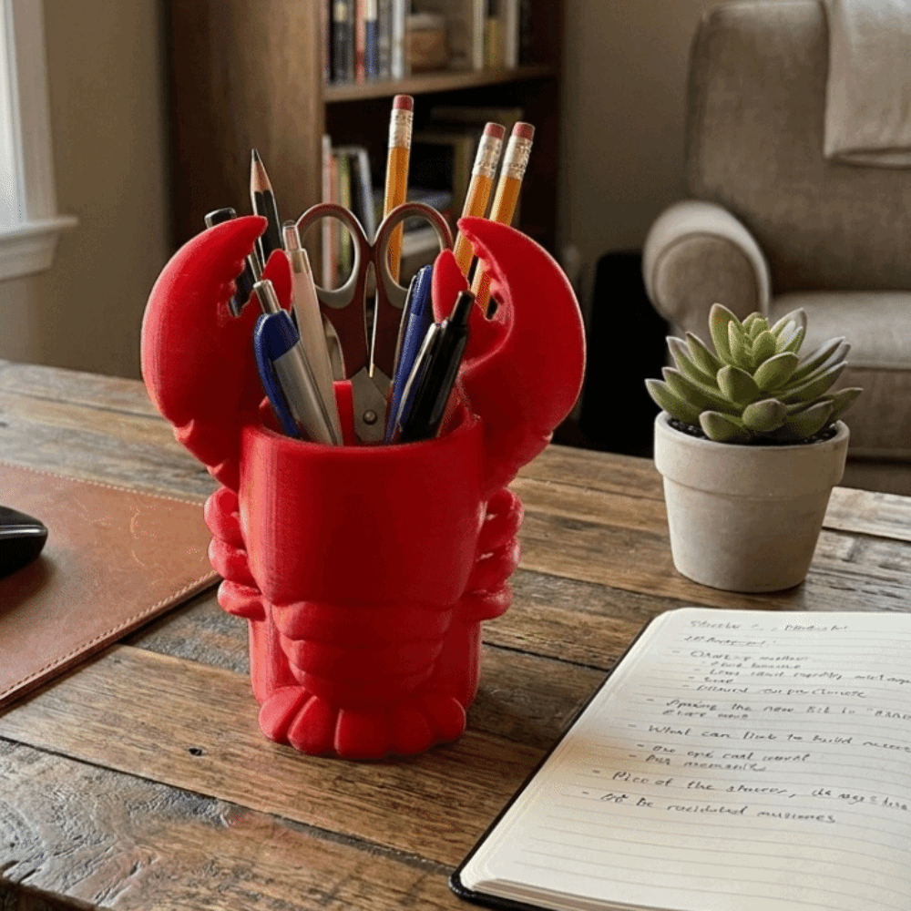 Novelty 3D Printed Lobster-sha - огляд і ціна 3D Printing Cafe
