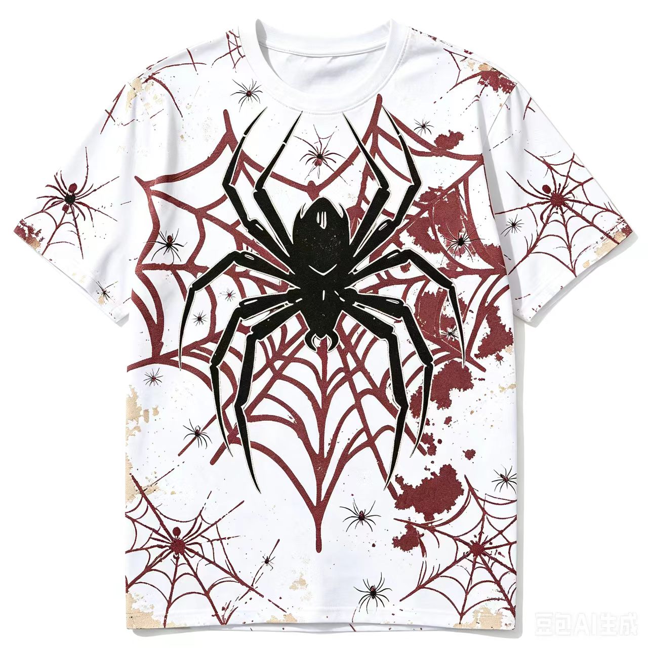 Novel Spider Web T-Shirt Men's - огляд і ціна 3D Printing Web