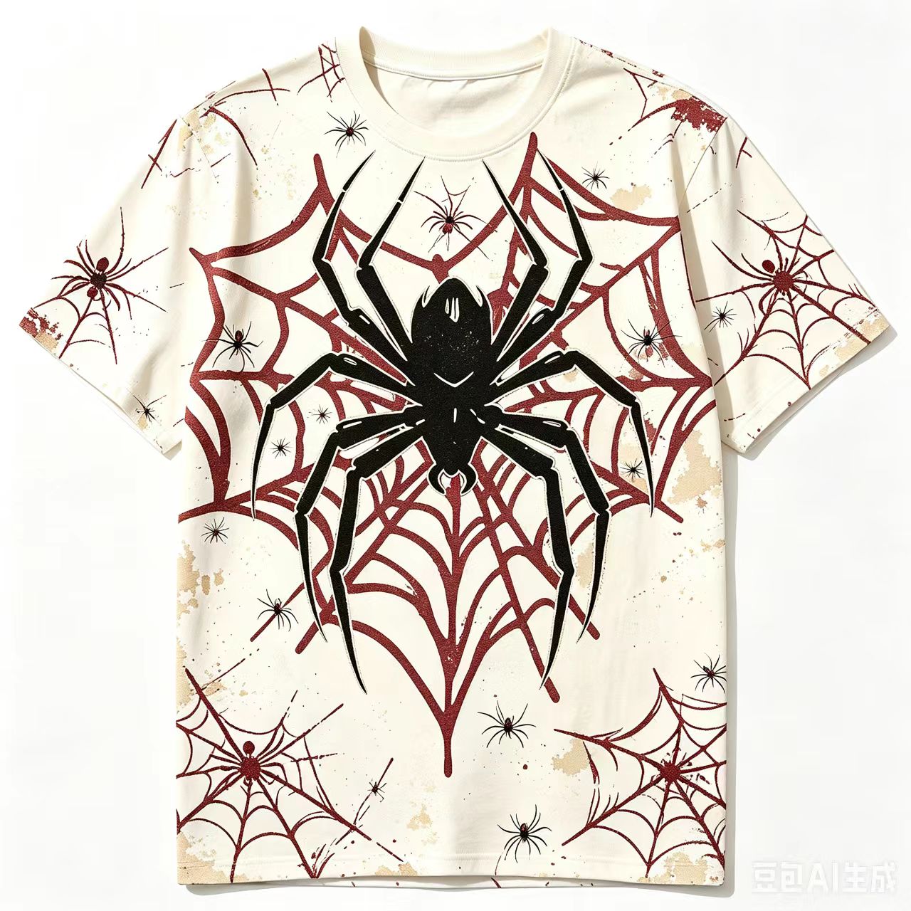 Novel Spider Web T-Shirt Men's - огляд і ціна 3D Printing Web