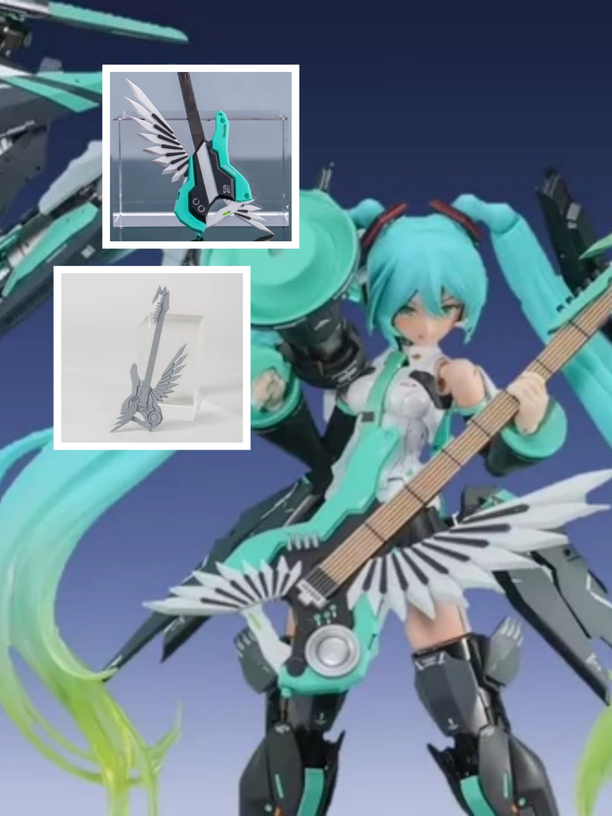 【30days Made】1/12 Scale Female - огляд і ціна 3D Printing Guitar