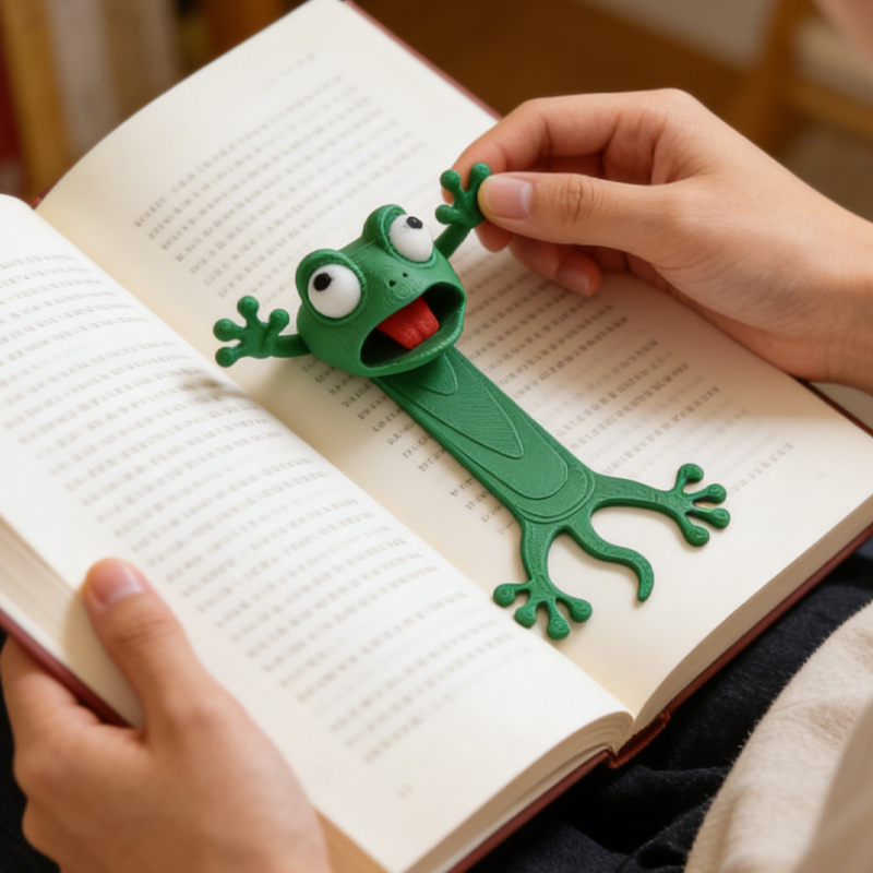 3D Printed 3D Flattened Frog B - огляд і ціна 3D Printing Enthusiast