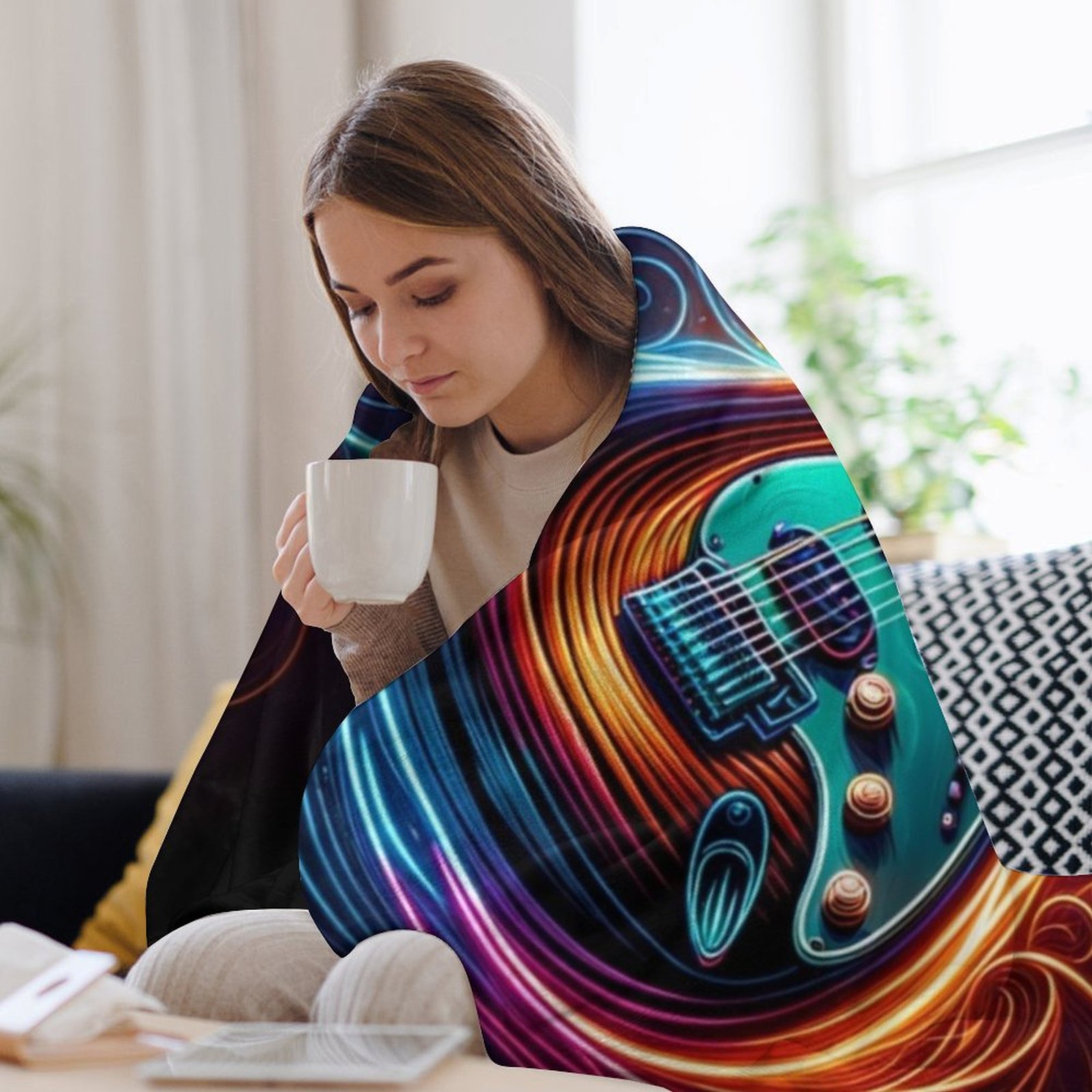 Neon Groove - Electric Guitar  - огляд і ціна 3D Printing Guitar