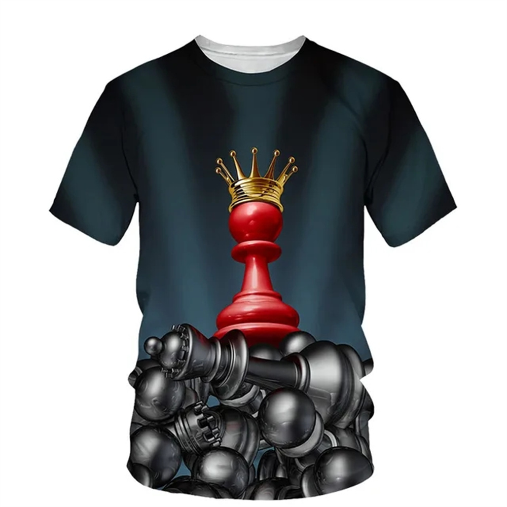 Summer Chess 3D Print T-Shirts - огляд і ціна 3D Printing Chess