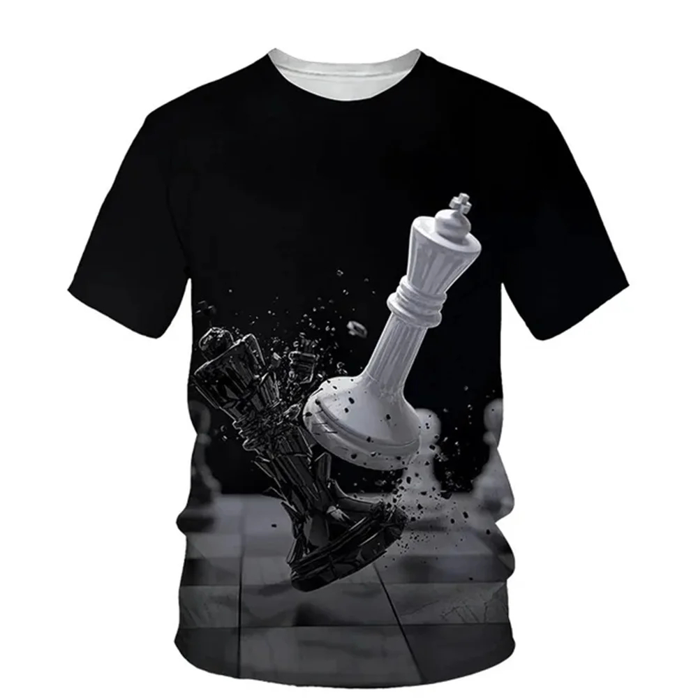 Summer Chess 3D Print T-Shirts - огляд і ціна 3D Printing Chess