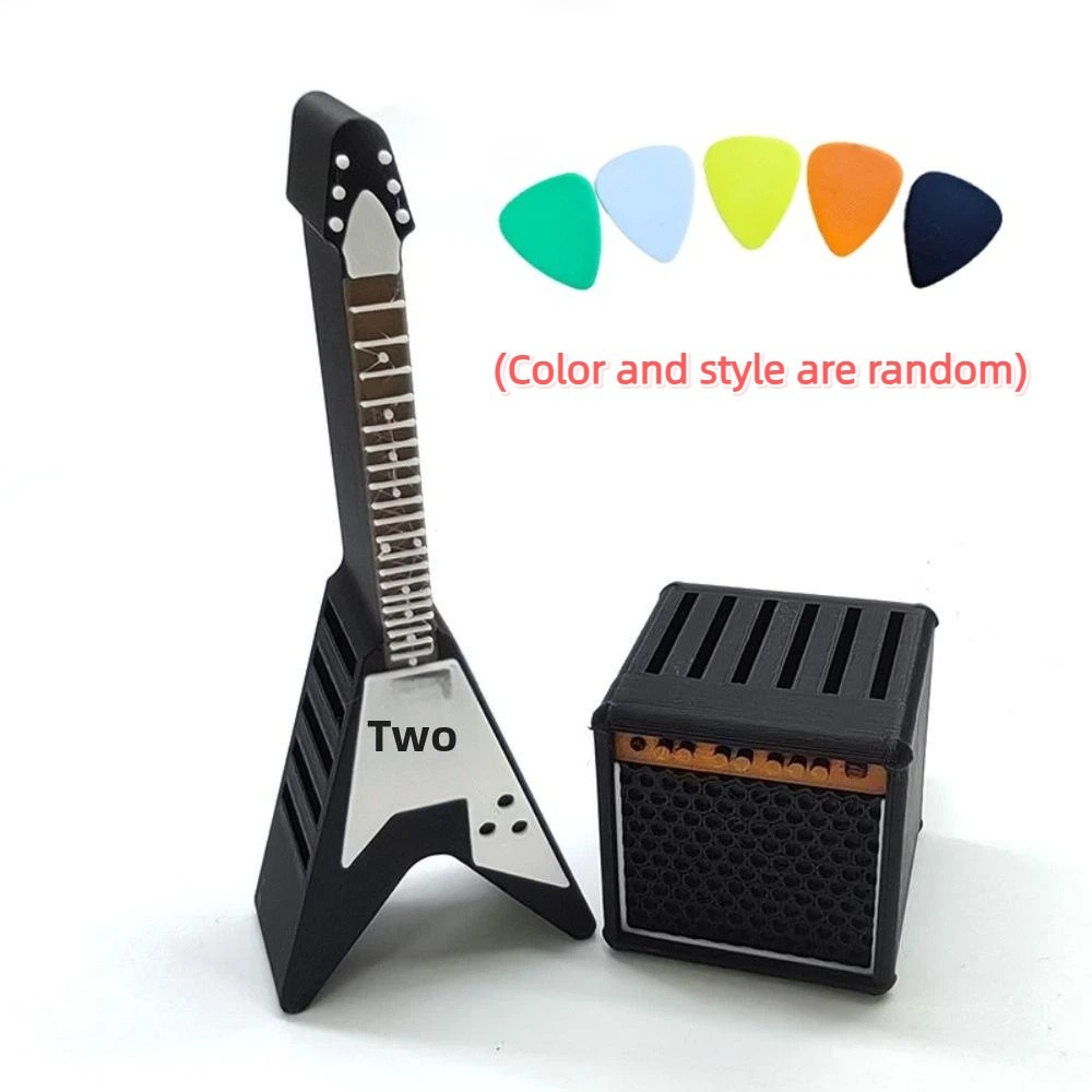 Retro Guitar Pick Holder 3D Pr - огляд і ціна 3D Printing Guitar