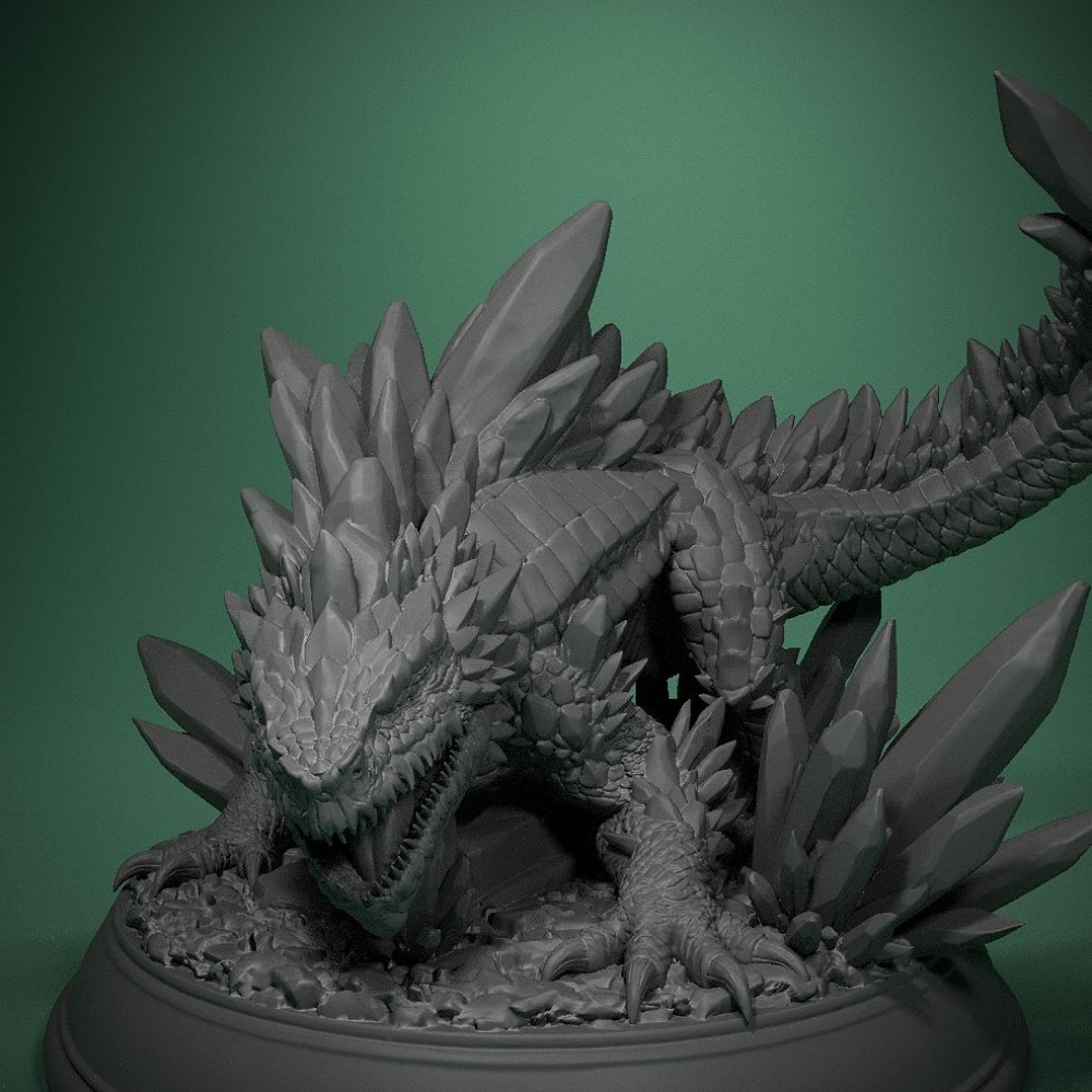 Crystal Lizard Board Game Ches - огляд і ціна 3D Printing Chess