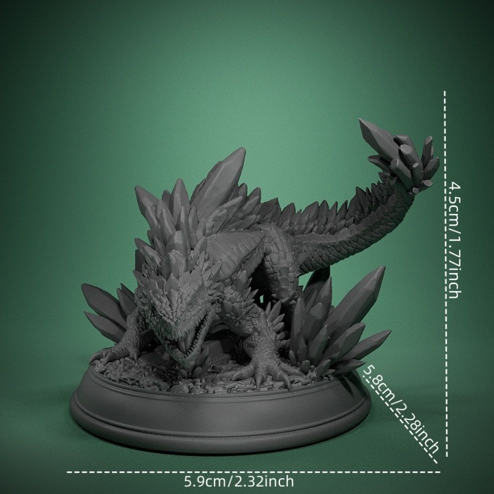 Crystal Lizard Board Game Ches - огляд і ціна 3D Printing Chess