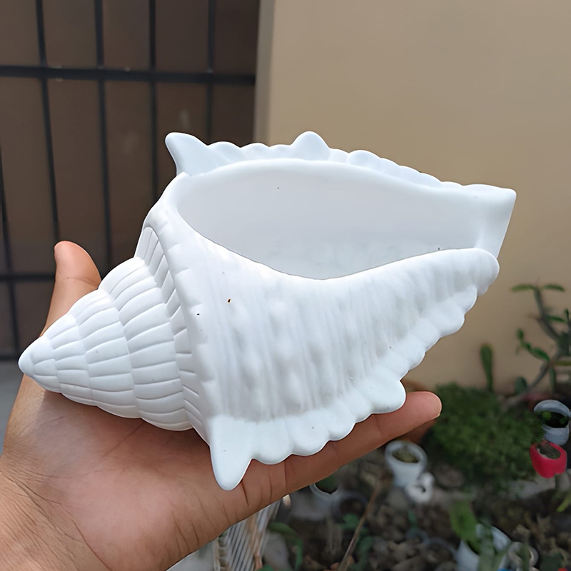DIY 3D Conch Shaped Silicone C - огляд і ціна 3D Printing Pot