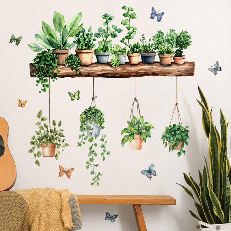 3D Potted Green Plant Shelf Wa - огляд і ціна 3D Printing Pot