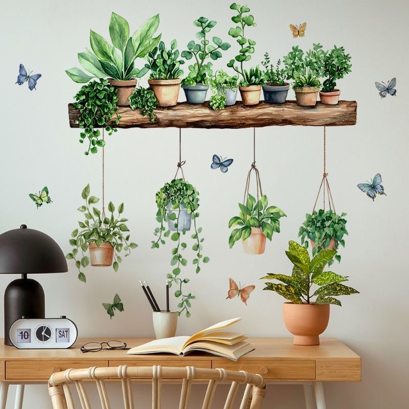 3D Potted Green Plant Shelf Wa - огляд і ціна 3D Printing Pot