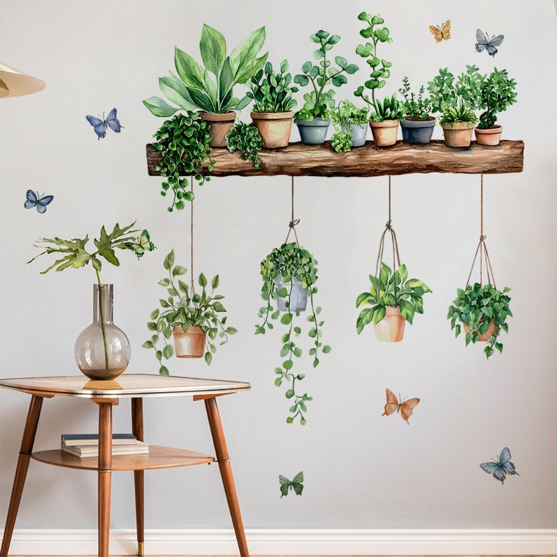 3D Potted Green Plant Shelf Wa - огляд і ціна 3D Printing Pot