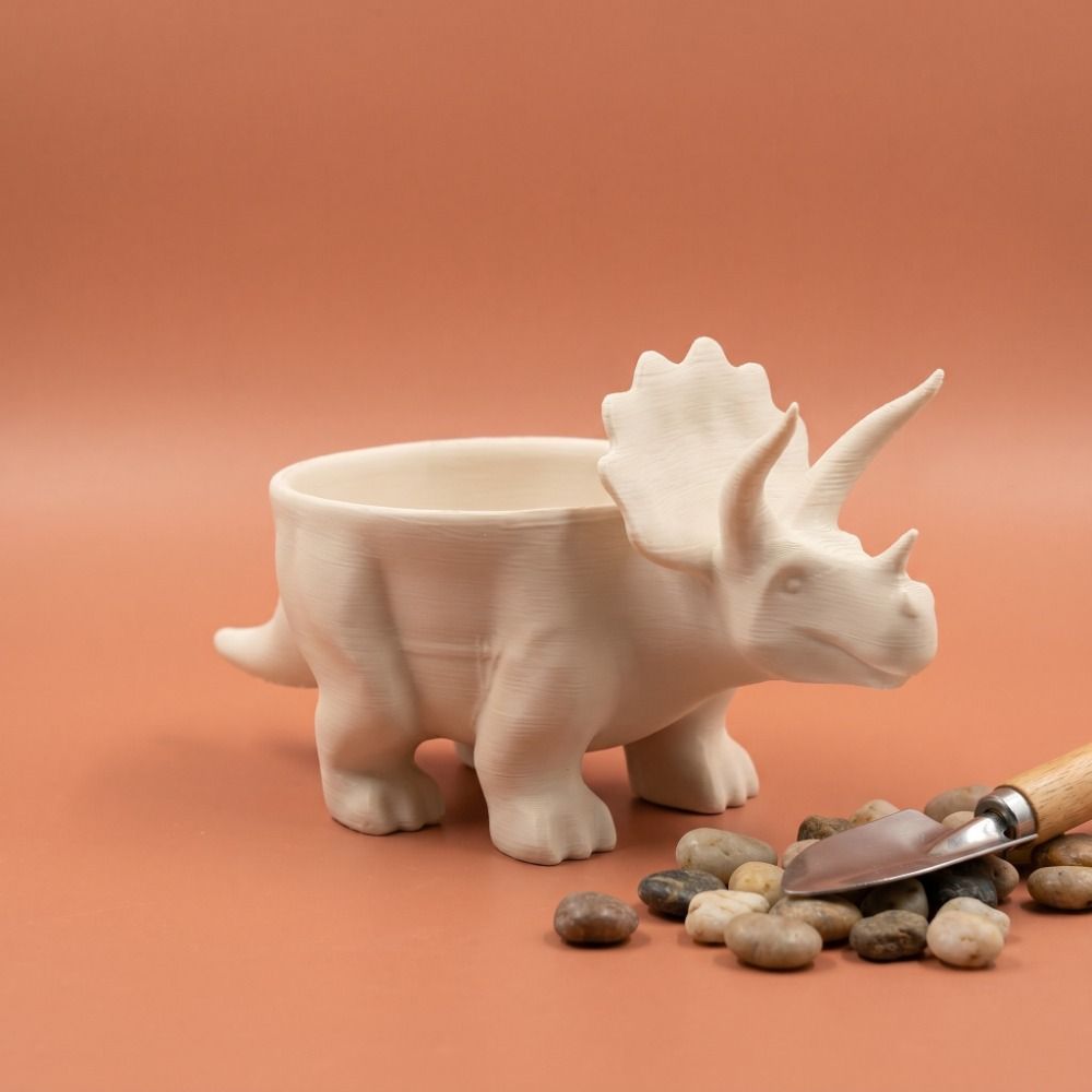 Container 3D Printed Dinosaur  - огляд і ціна 3D Printing Pot