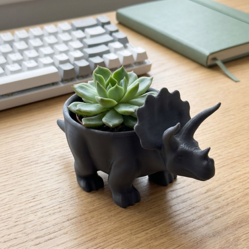 Container 3D Printed Dinosaur  - огляд і ціна 3D Printing Pot