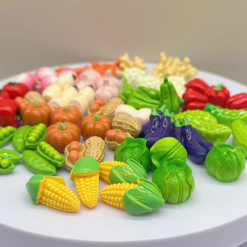 10Pcs Cute Mini Vegetable 3D R - огляд і ціна 3D Printing Pot