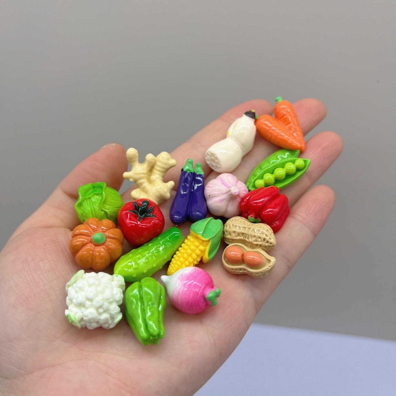 10Pcs Cute Mini Vegetable 3D R - огляд і ціна 3D Printing Pot