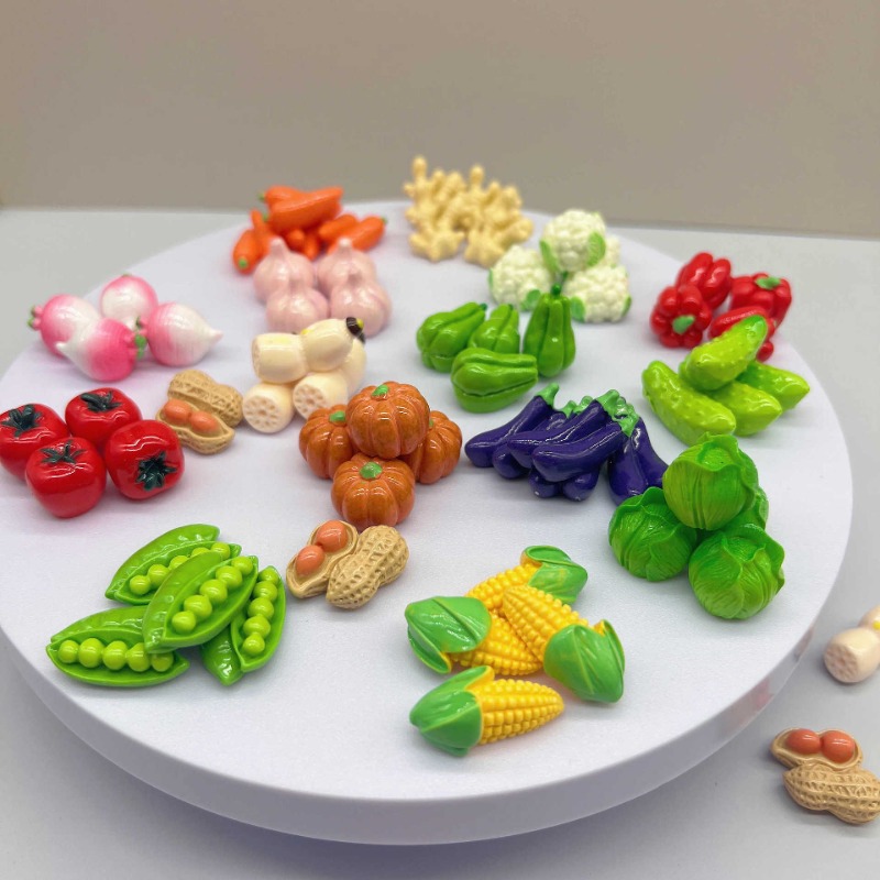 10Pcs Cute Mini Vegetable 3D R - огляд і ціна 3D Printing Pot