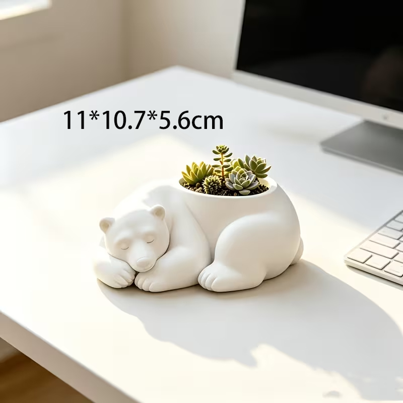 3D Printed Sleeping Polar Bear - огляд і ціна 3D Printing Pot