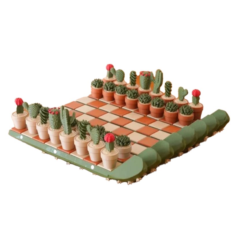 【FLASH DEAL】A Set Of 3D Printe - огляд і ціна 3D Printing Chess