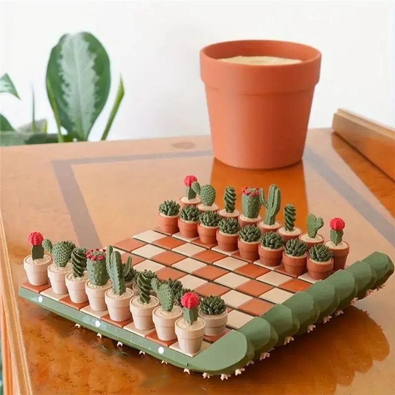 【FLASH DEAL】A Set Of 3D Printe - огляд і ціна 3D Printing Chess