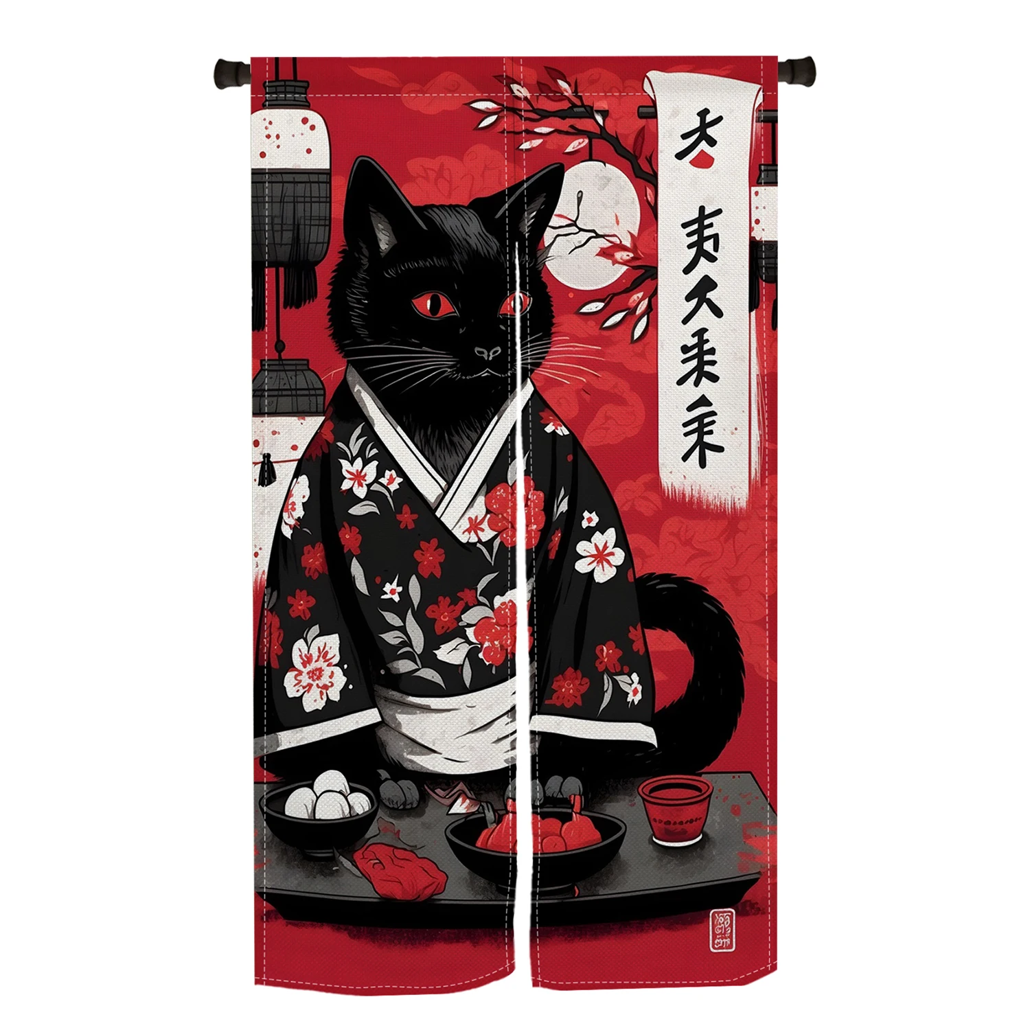 Japanese Style Door Curtain 3D - огляд і ціна 3D Printing Cafe