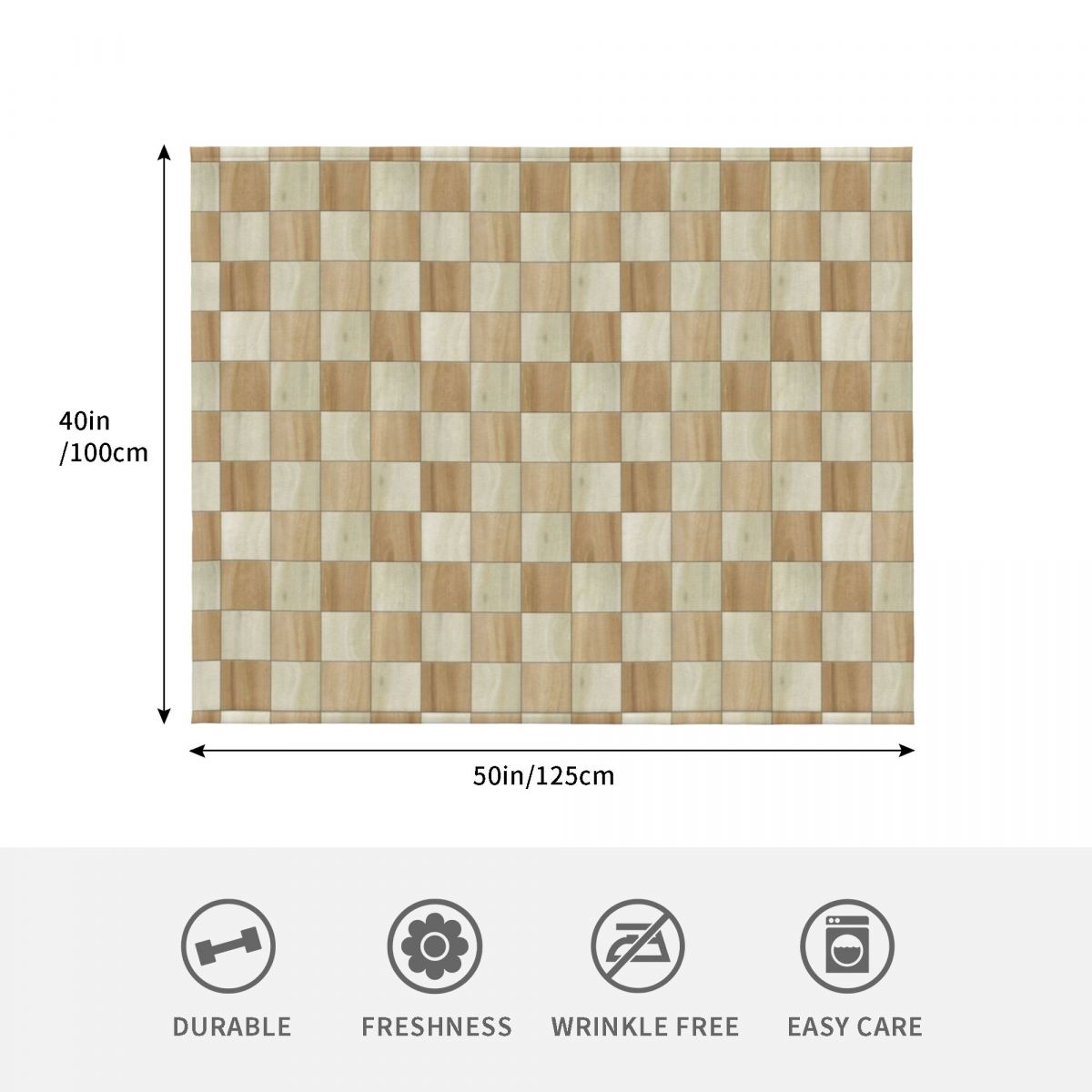 Chess board pattern Throw Blan - огляд і ціна 3D Printing Chess