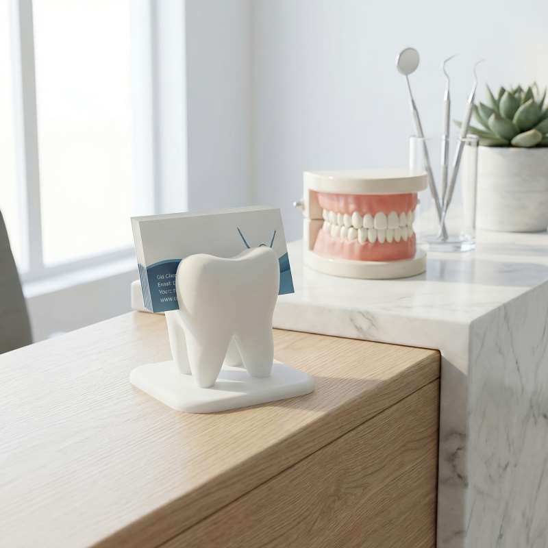 3D Printed Tooth Shaped Busine - огляд і ціна 3D Printing Dental