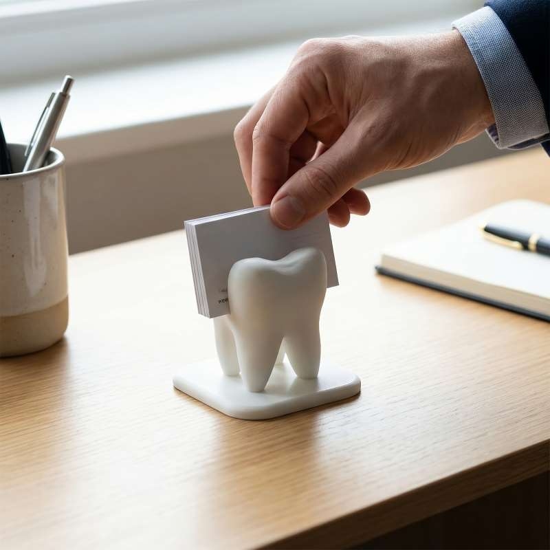 3D Printed Tooth Shaped Busine - огляд і ціна 3D Printing Dental